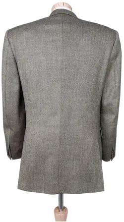 Cortefiel Sastreria Herren Wollsakko, braun - Gr. L - Bild 3