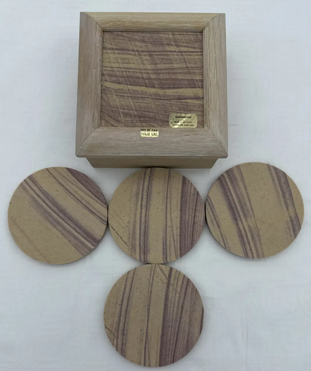 Durstiger Stein/Untersetzer 4er Set - Bild 1