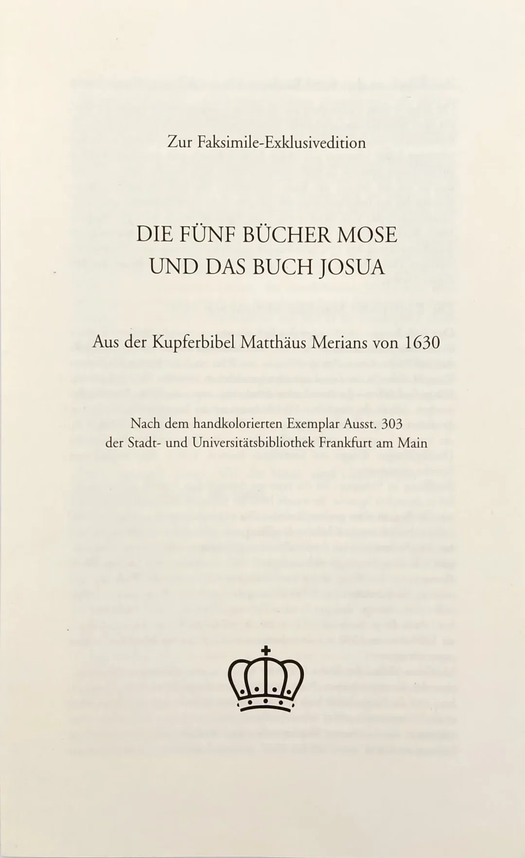 Prunkschrift - Biblia 1630 - die ganze heilige Schrift durch Dr. Martin Luther verdeutscht - Faksimile – Bild 15