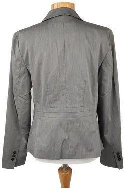 MORE & MORE Damenblazer grau Gr 40 - Bild 3