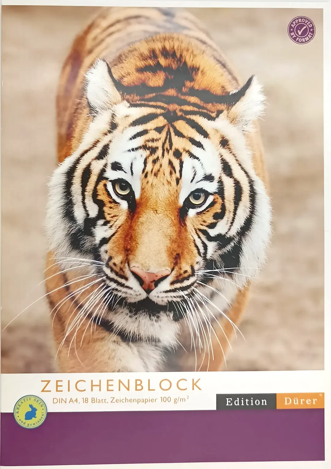 Edition Dürer Zeichenblock DIN A4, 18 Blatt, Zeichenpapier 100 g/m² - Bild 1