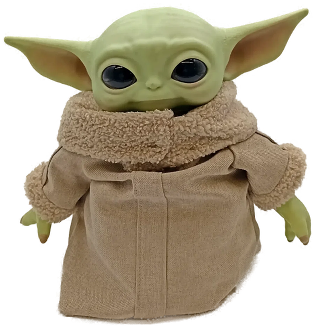 Mattel Star Wars Grogu Plüschfigur – "The Child" Baby Yoda Plüschfigur  – Bild 2