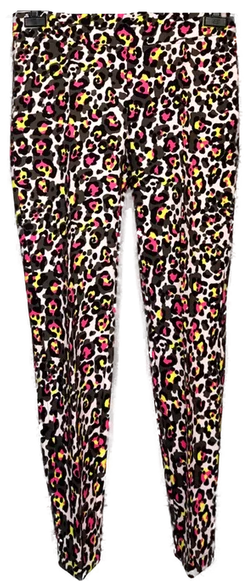 Marc Cain Damen Hose mehrfarbig mit Leo-Print Gr. M - Bild 1
