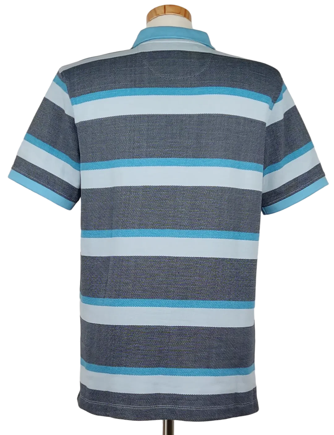Baldessarini Herren Polo Shirt, blau - Gr. L  – Bild 2
