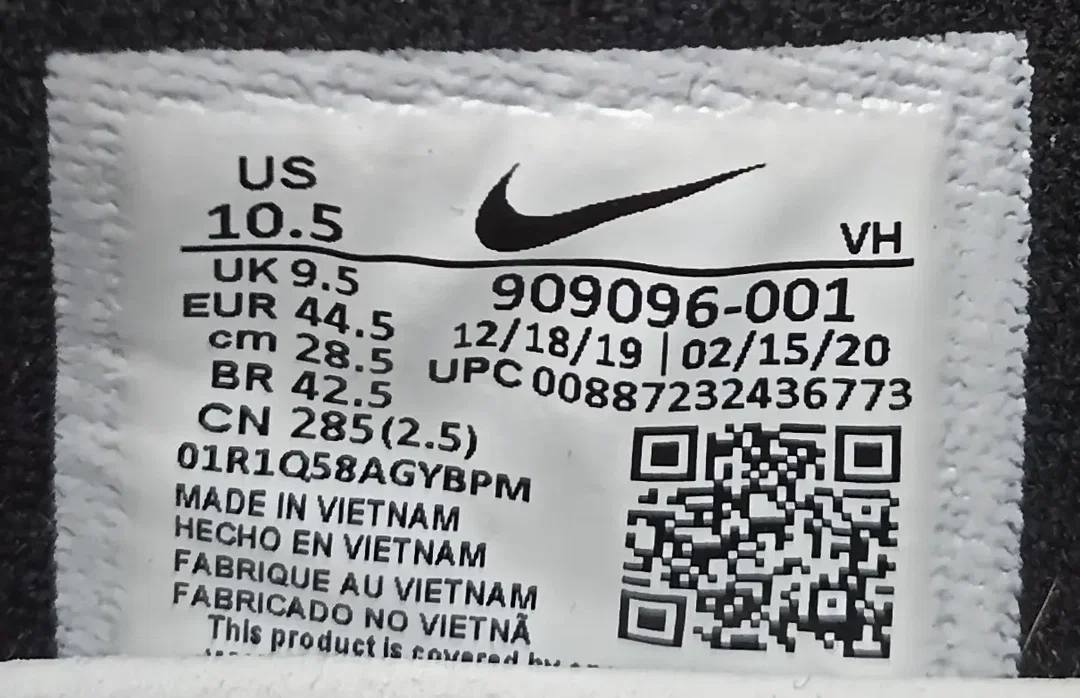 Nike Herrenschuh schwarz Gr. 44,5 – Bild 8