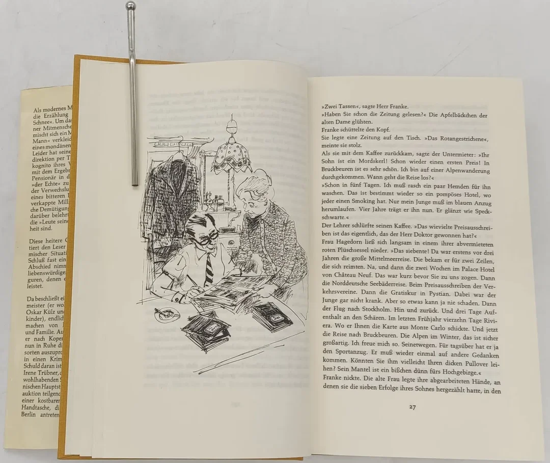 Buch "Heitere Trilogie: Drei Männer im Schnee, Die verschwundene Miniatur, Der kleine Grenzverkehr" von Erich Kästner – Bild 5