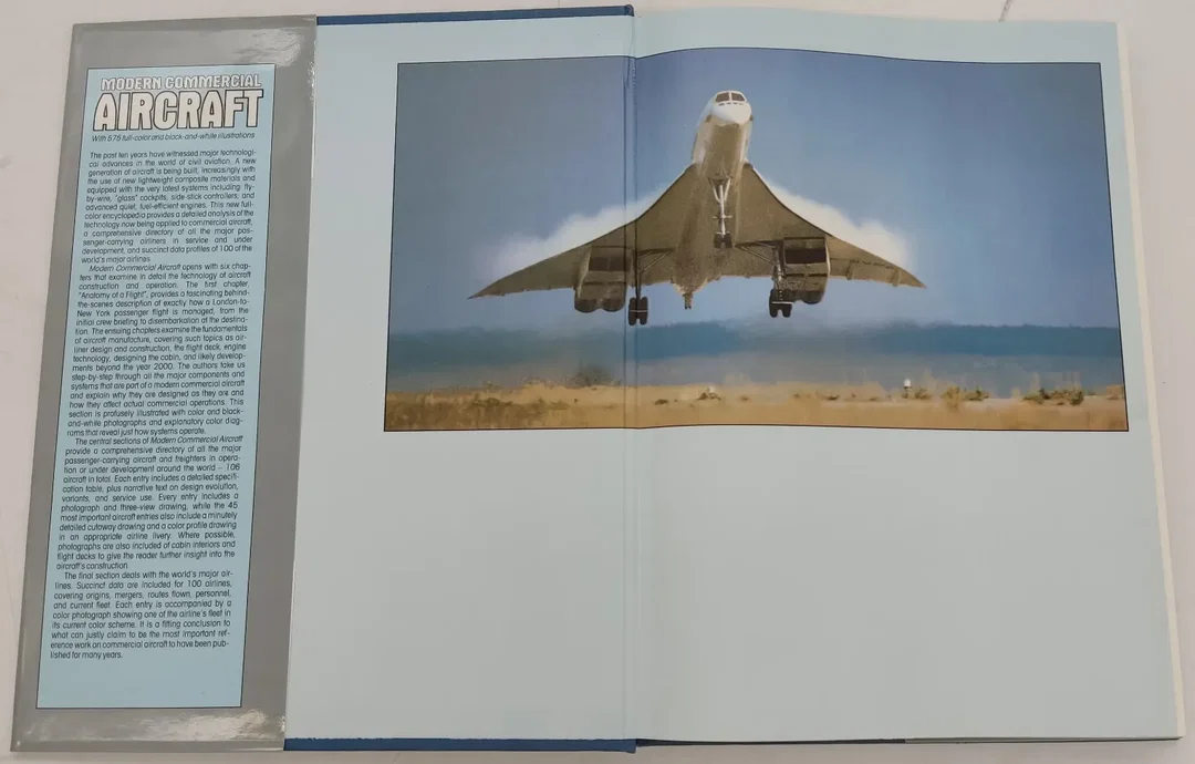 Buch Modern Commercial Aircraft  Sprache ‏Englisch 1988  – Bild 3