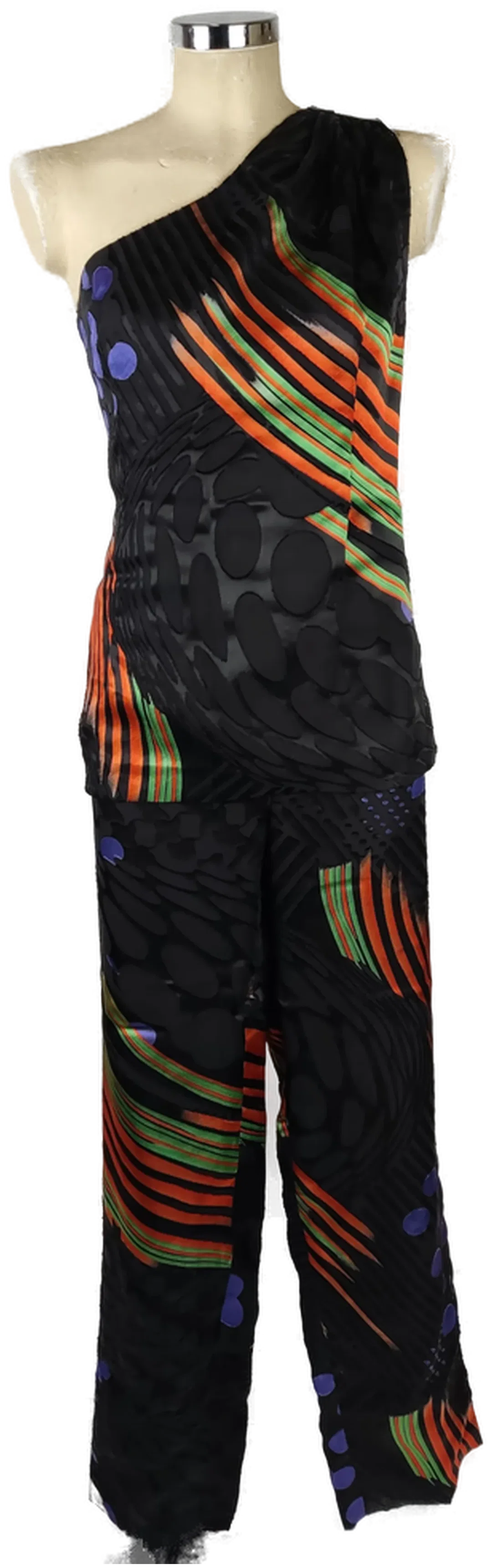 Zweiteiler (Top+Hose) Asymmetrischer Schnitt | Einmaliges Unikat - Bild 1