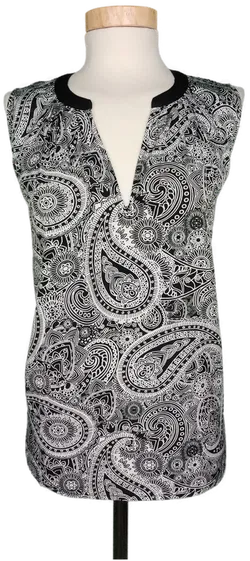 Vero Moda Damen Bluse schwarz-weiß - S/36 - Bild 1