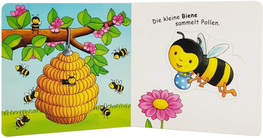 Buch "Erstes Puzzlebuch (Mit 4 Puzzles)" für Kinder ab 18+ Monate – Bild 3