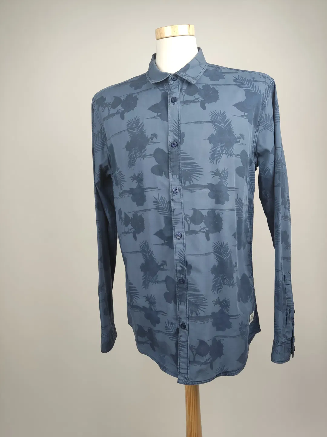 Jack & Jones Herrenhemd blau- L/ 50 - Bild 4