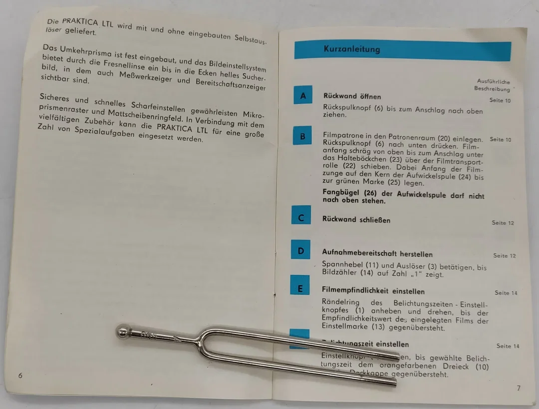 Pentacon Beschreibung für Kamera "Praktica LTL" – Bild 4