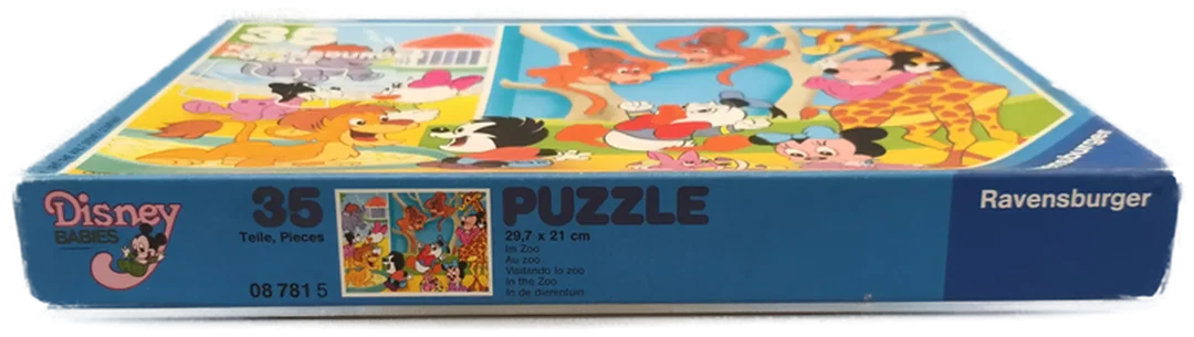 Puzzle Micky Maus, Ravensburger, 35 Teile, Kinder, retro – Bild 2