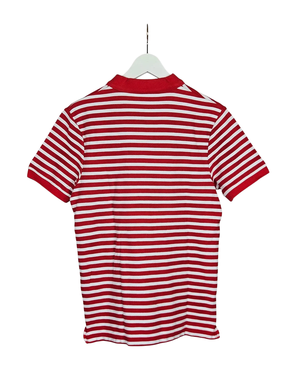 NIKE Herren Polo-Shirt, rot-weiß - Gr. M – Bild 2
