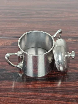 Edelstahl-Kaffeeset im Bauhausstil – Vorschau 6