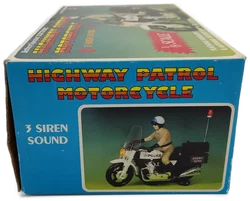 Highway Patrol Motorcycle - Vintage Toys – Vorschau 2