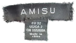 AMISU Damenhose gemustert dunkelrot- Gr. 32 - Bild 3