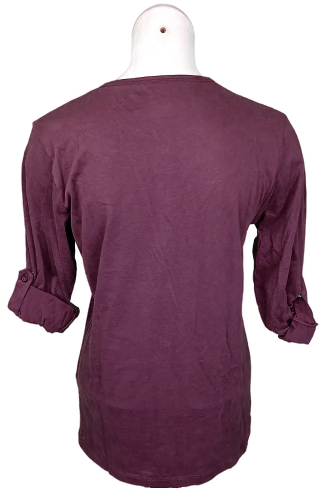 Tom Tailor Denim Damentop bordeaux Gr. S – Bild 2