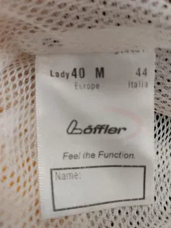 Löffler Damen Windbreaker gelb Gr. 40 - Bild 8