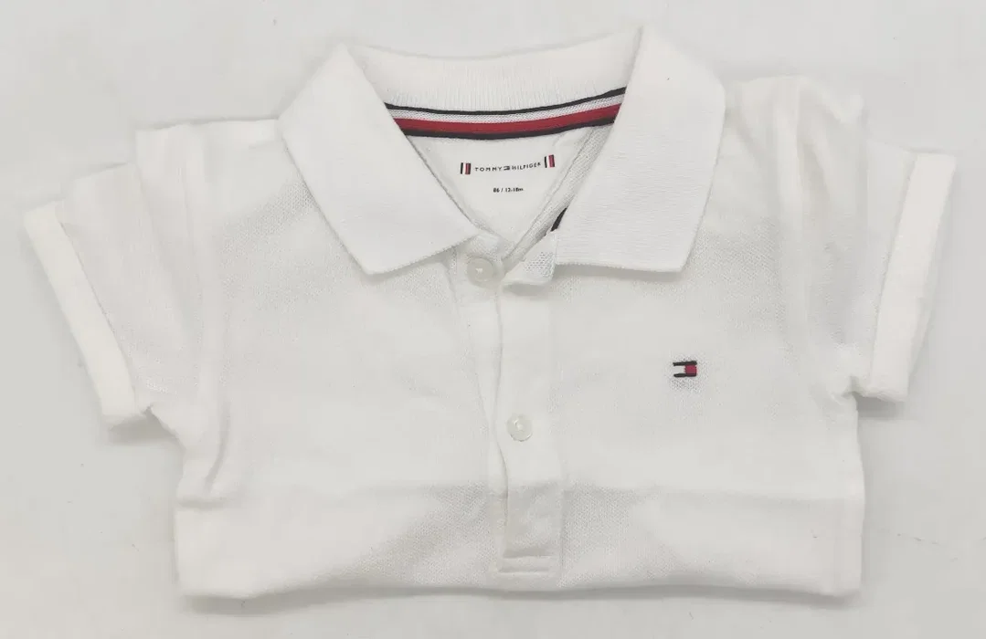 Tommy Hilfiger Babybody in weiß, Größe 86 / 12-18m – Bild 3