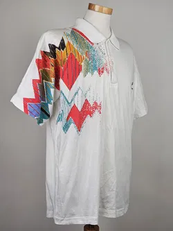 Vintage Scorpion Tennis Collection Herren T-Shirt, weiß - Gr. XXL  - Bild 2