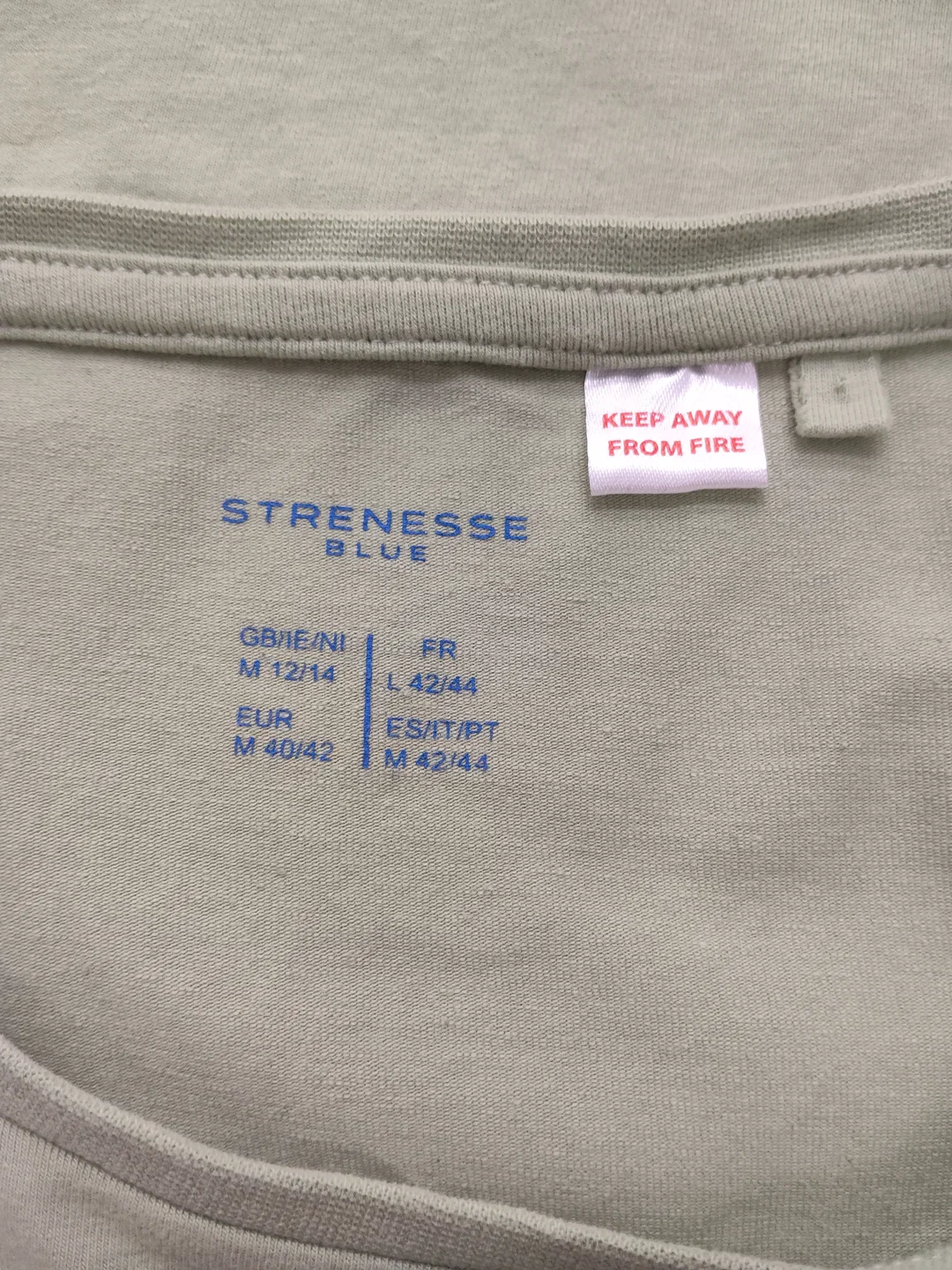 Damen T-Shirt Strenesse Baumwolle Größe 42 | Zeitloser Casual – Bild 5