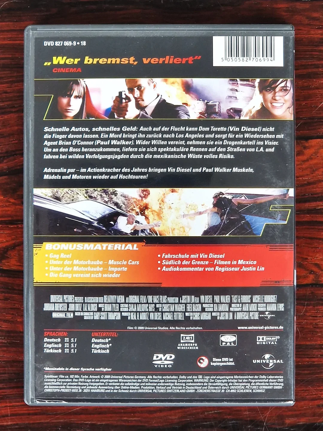 Fast & Furious - Neues Modell. Originalteile. - Film - DVD – Bild 2