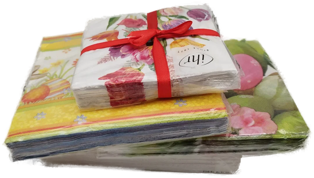 4er SET Servietten - Ostern / Originalverpackt - Bild 1