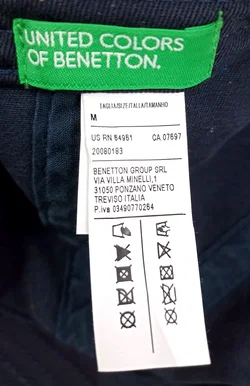 United Colors of Benetton Kinderschildkappe dunkelblau Gr. M - Bild 3