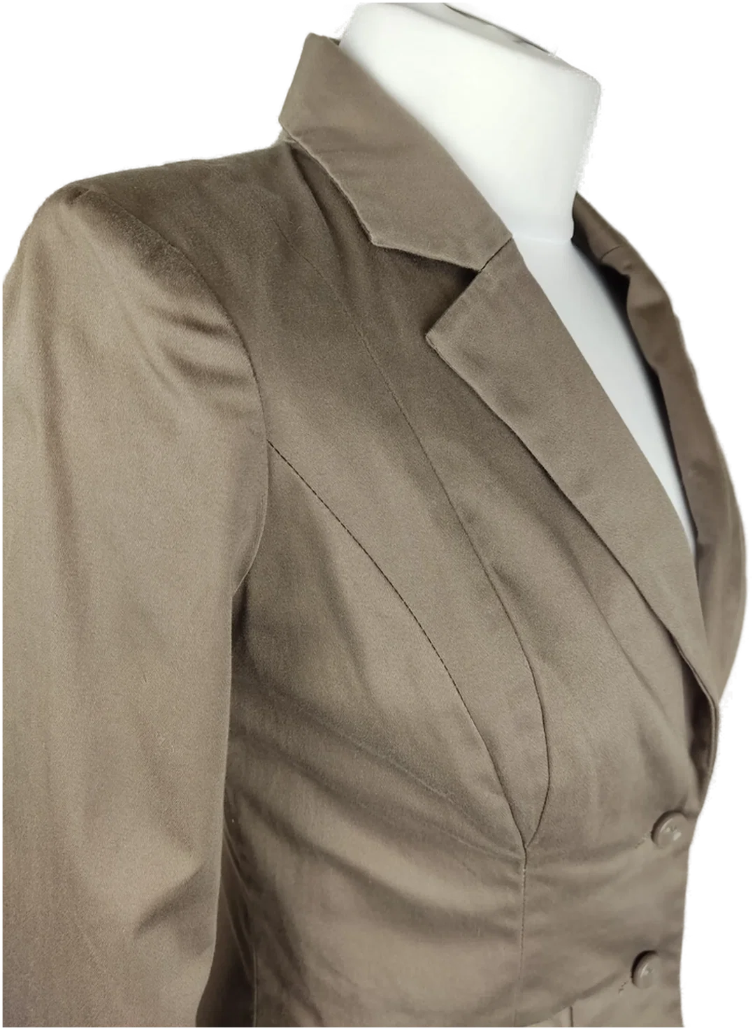 Vero Moda Damen Blazer Gr.36 Baumwolle | Zeitloser Casual-Charme – Bild 3