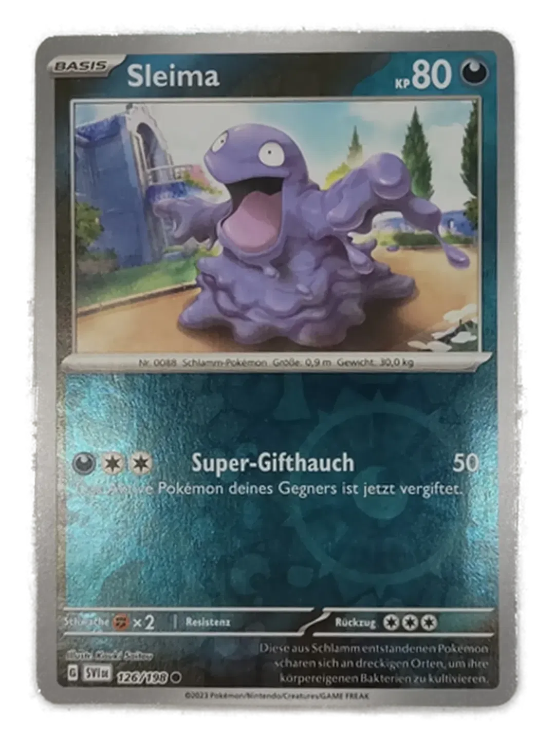  Pokémon Sammelkarte Phase2 Sleima Basis - Bild 4