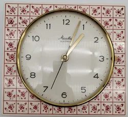 Mauthe Electric Wanduhr - nicht funktionstüchtig! / 50er-70er - Bild 1