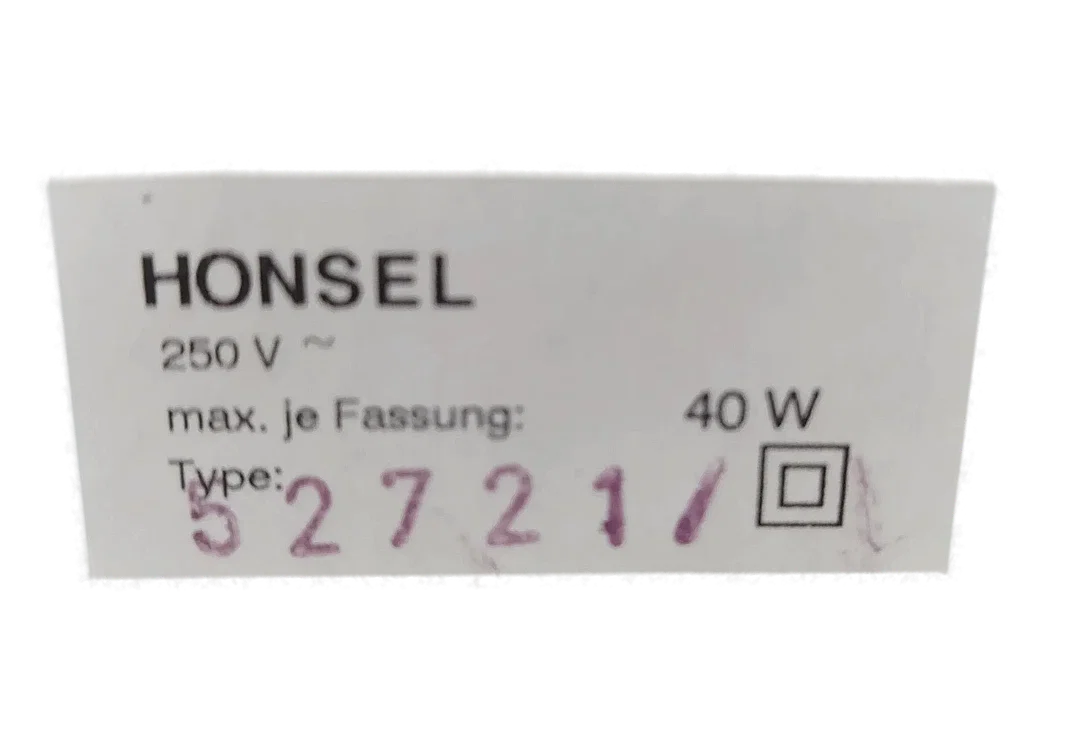 HONSEL Stained Glass Nachttischlampe - 40W / 250V / Handarbeit – Bild 4