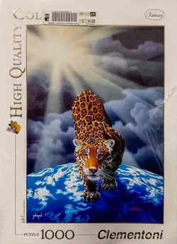 Clementoni High Quality Collection Puzzle „Leopard auf der Erde“ 1000 Teile OVP