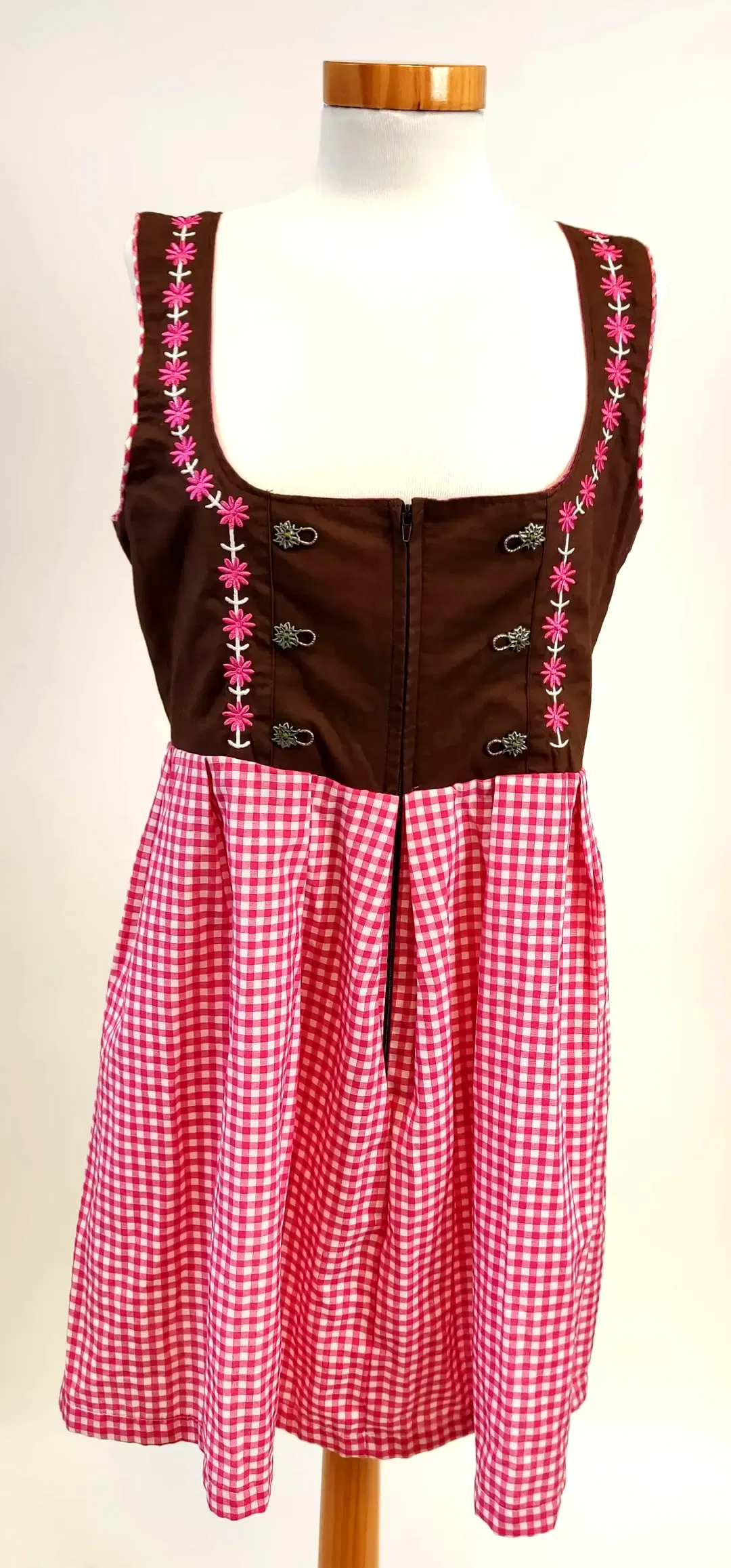 My Trachtenstadl Dirndl Gr. 40 bestickt mit Blumenmuster  - Bild 1
