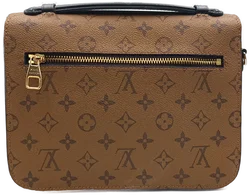 Luis Vuitton Metis Monogram Reverse Pochettee Umhängetasche braun  – Vorschau 2