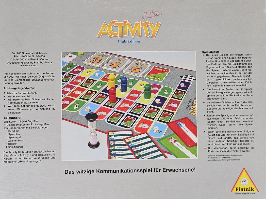 Activity - Club Edition - Piatnik – Bild 3