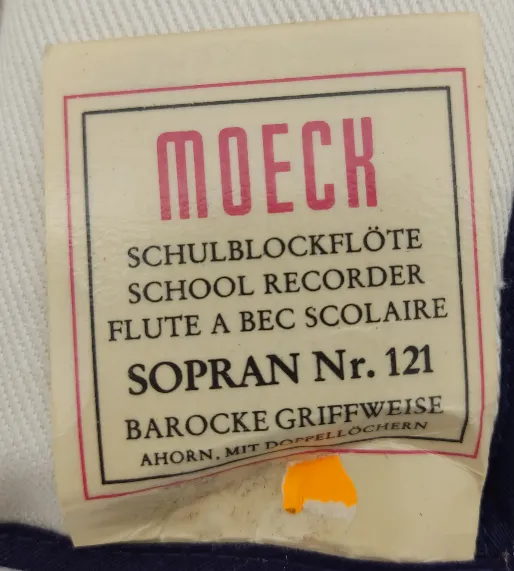 Moeck - Blockflöte Sopran Nr. 121 – Bild 5
