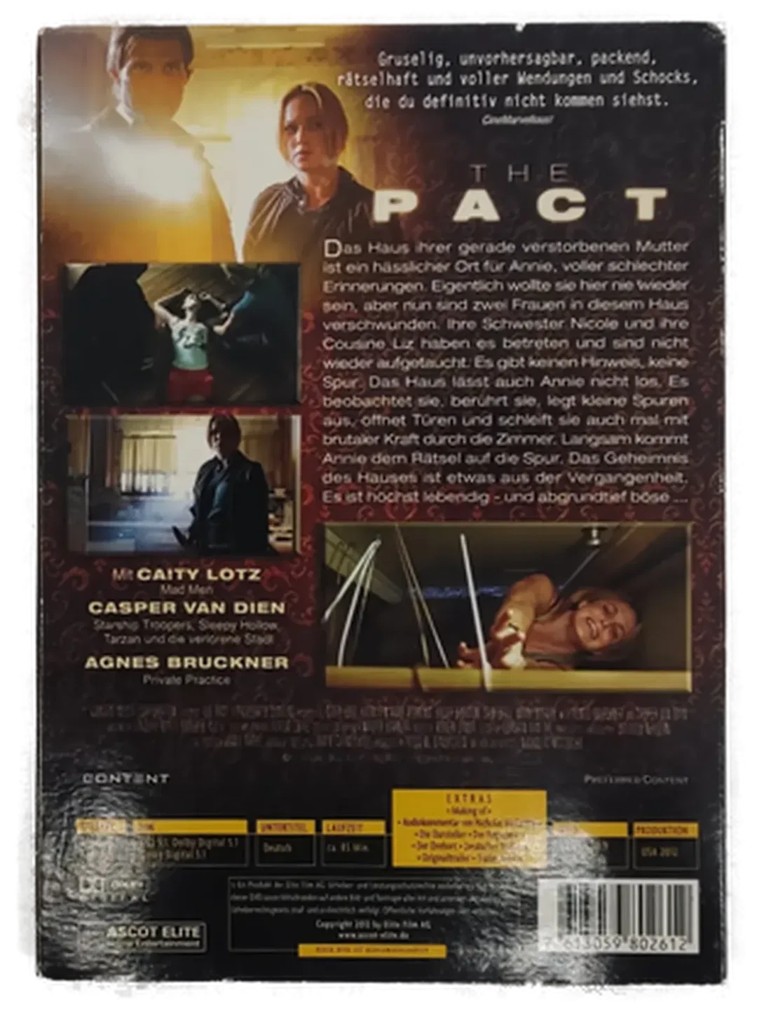 DVD 2 "The Pact" mit Caity Lotz und Casper Van Dien – Bild 2