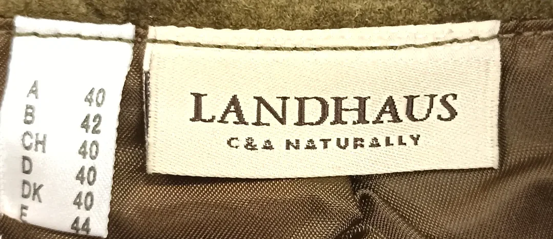 Landhaus C&A Naturally Damenlederhose braun Gr. L – Bild 4