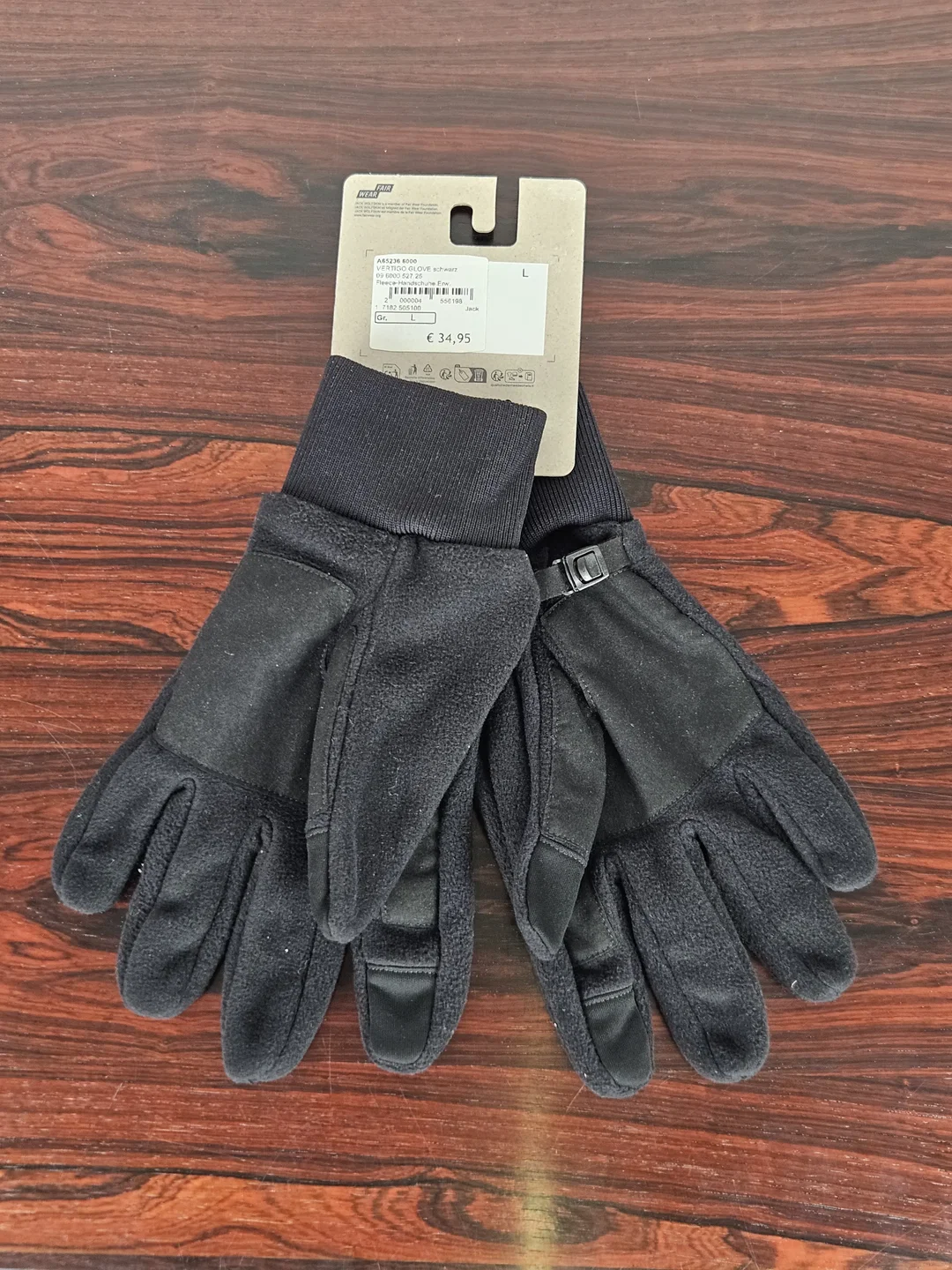 Jack Wolfskin Herren Handschuhe - schwarz – Bild 2