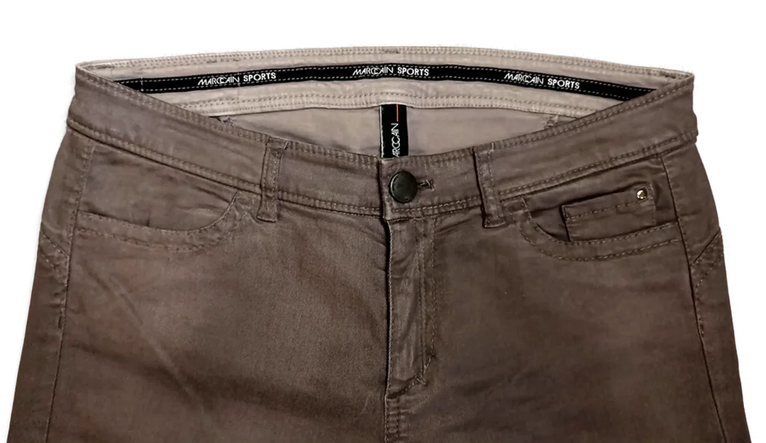 Marc Cain Damen Jeans braun Gr. M – Bild 4