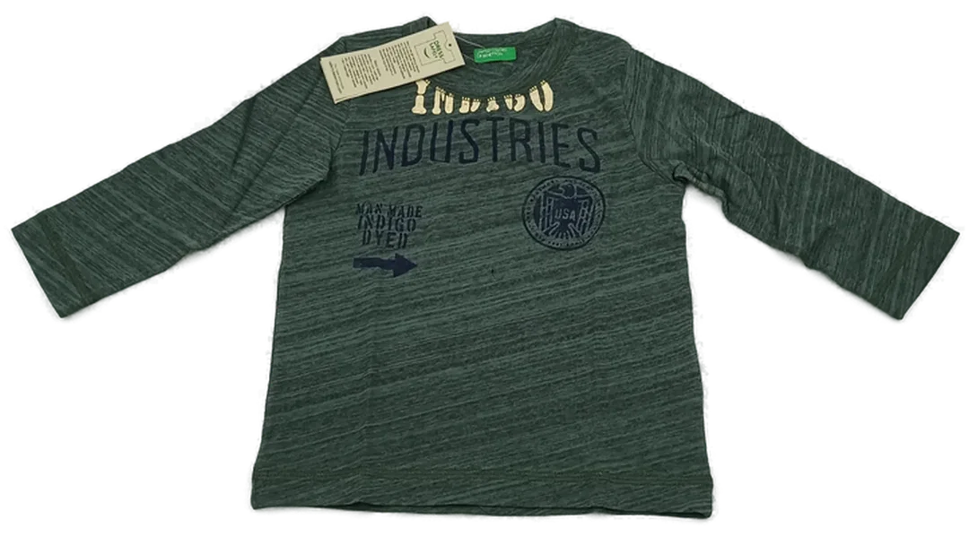 United Colors of Benetton Kindershirt grün Gr. 1Y - Bild 1