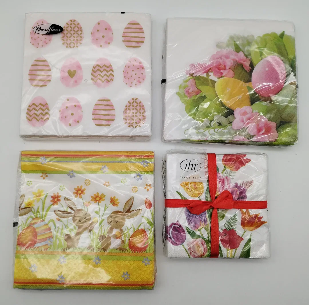 4er SET Servietten - Ostern / Originalverpackt – Bild 2