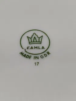 2x Kahla Teller mit Blumenmuster - Bild 4