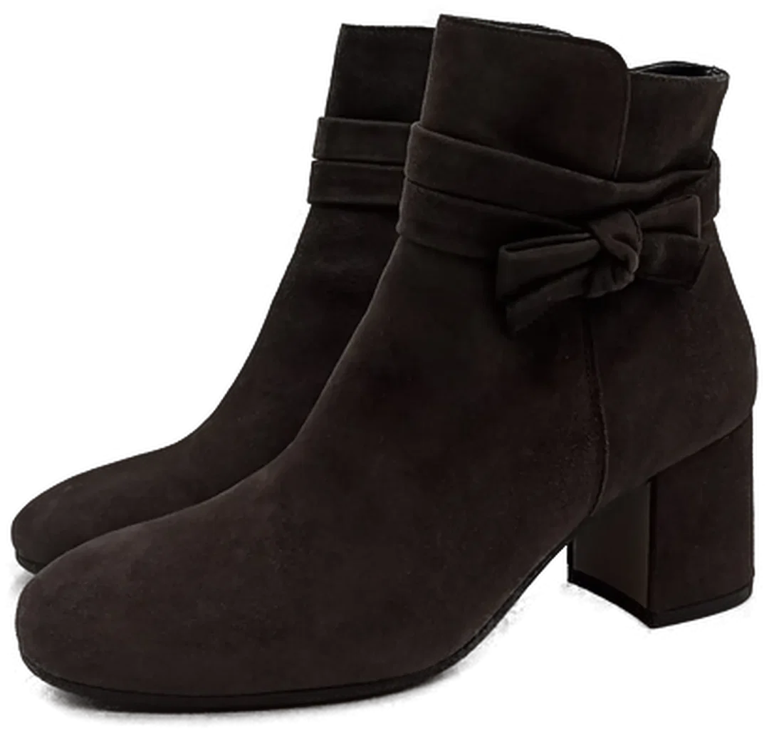 Paul Green Stieflette Echtleder taupe Gr. 38,5 – Bild 1