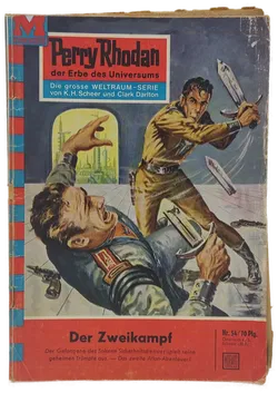 Romanheft Perry Rhodan Der Zweikampf Erstauflage Nr. 54 - Bild 1