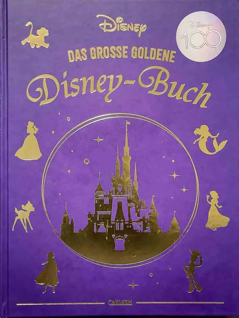 Disney „Das große goldene Disney-Buch“ – Carlsen, Disney 100 Edition - Bild 1