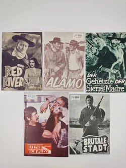 18x Vintage Filmprogramme Western - 1960er - Bild 2