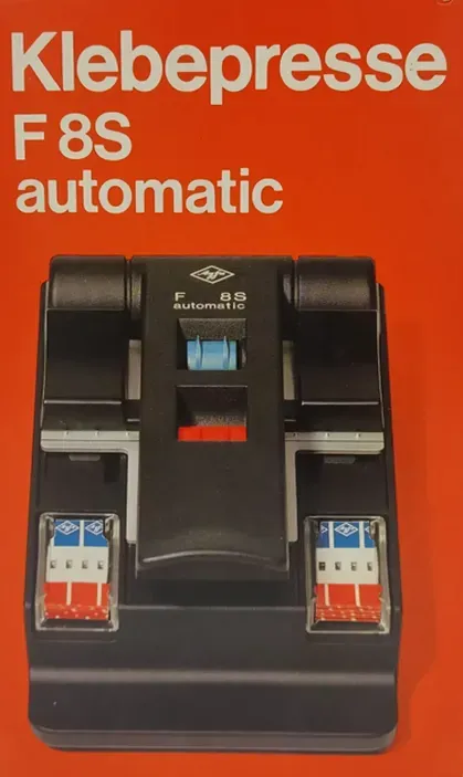  AGFA Klebepresse Automatic F8S 1980-1990, Original-Verpackung – Bild 2